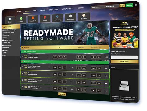 readymade betting software